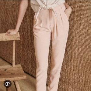 Sezane Nude Pantalon Austin Pant